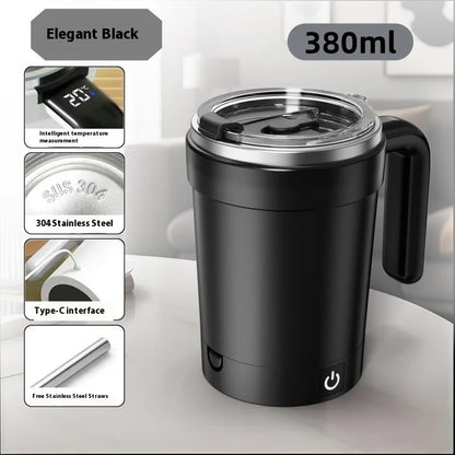 New smart temperature-measuring magnetic automatic stirring cup .