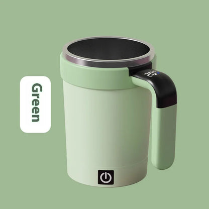 New smart temperature-measuring magnetic automatic stirring cup .