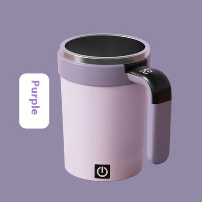 New smart temperature-measuring magnetic automatic stirring cup .