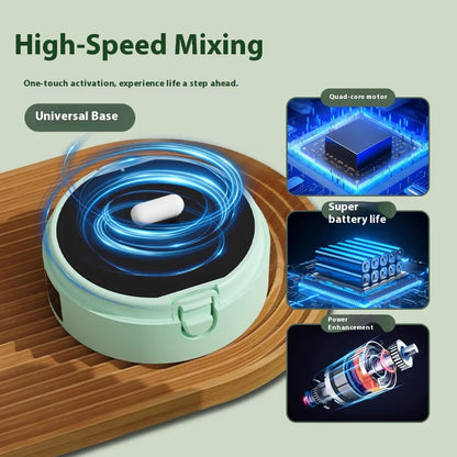 New smart temperature-measuring magnetic automatic stirring cup .